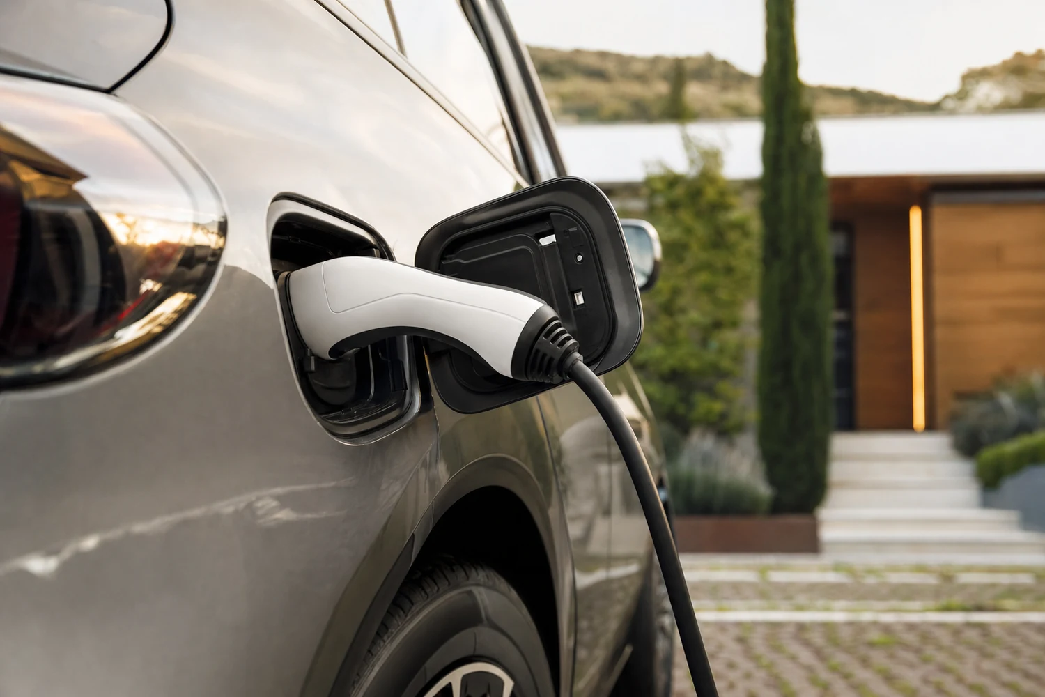 Cargador de coche eléctrico en Granada